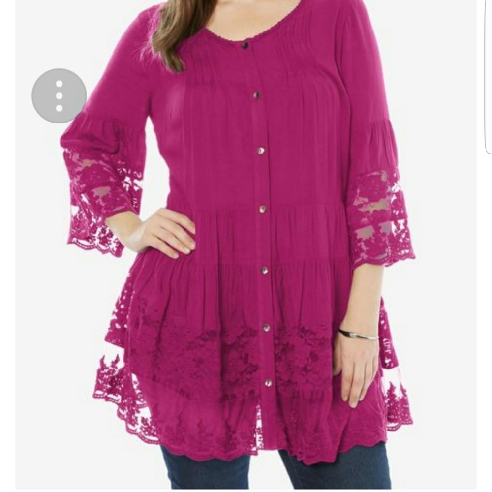 Lace tunic